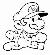 Mario Coloring Super Pages Printable Cool Kids sketch template