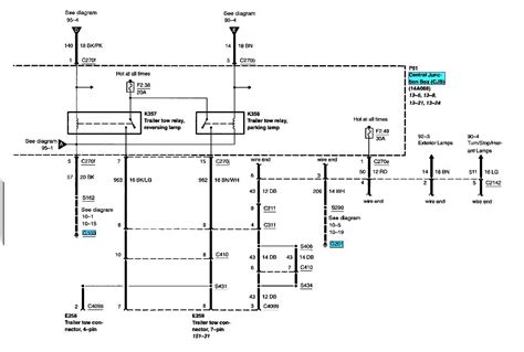 wiring diagram    super duty canadian    install   trailer plug