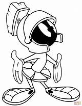 Marvin Martian Coloring Pages Looney Tunes Cartoon Drawing Mars Printable Characters Clipart Le Outline Sheets Pepe Christmas Kids Cartoons Drawings sketch template