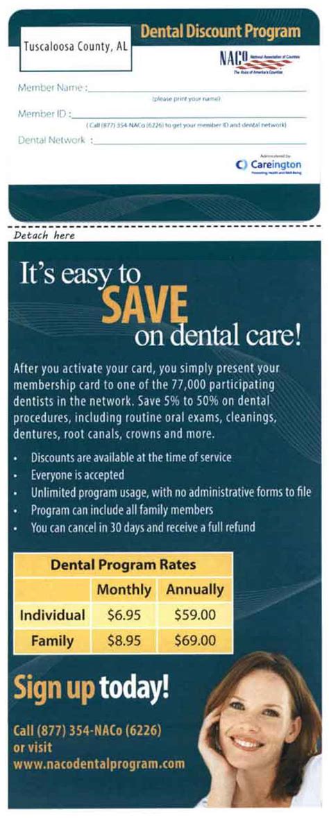 dental discount program tuscaloosa county alabama