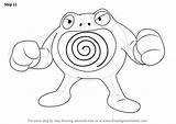 Pokemon Draw Poliwrath Step Drawing Necessary Improvements Finally Finish Make sketch template