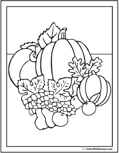 thanksgiving coloring pages turkeys  autumn harvest fun