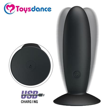 Toysdance Adult Sex Toy Wireless Silicone Anal Vibrator 12