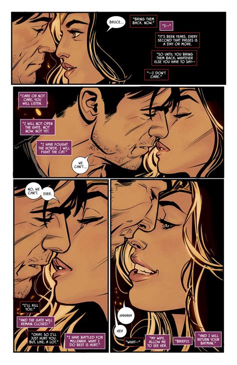 Batman And Wonder Woman Almost Kiss Rebirth Comicnewbies