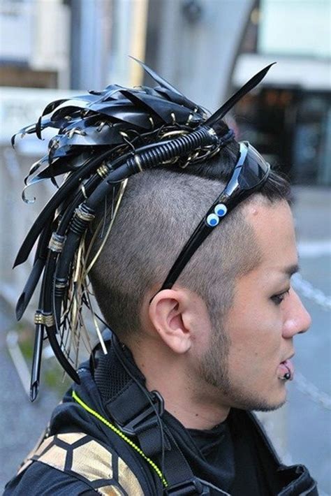 65 New Punk Hairstyles For Guys In 2015 Mens Hair Color Cyberpunk