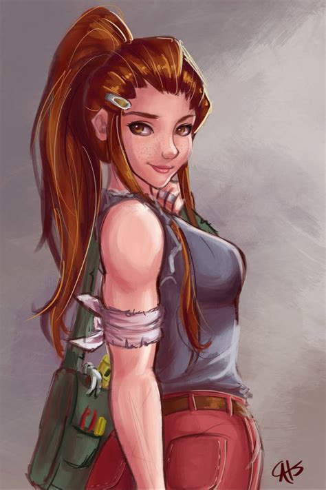 brigitte overwatch by itftjte on deviantart