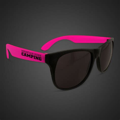 Pink Neon Sunglasses Breast Cancer Abdominal Cancer