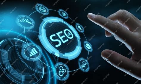 premium photo seo search engine optimization marketing ranking