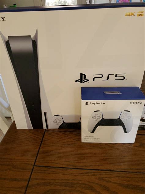 Sony Ps5 – Playstation 5 Console Disc Version – 825gb – White – Quixells