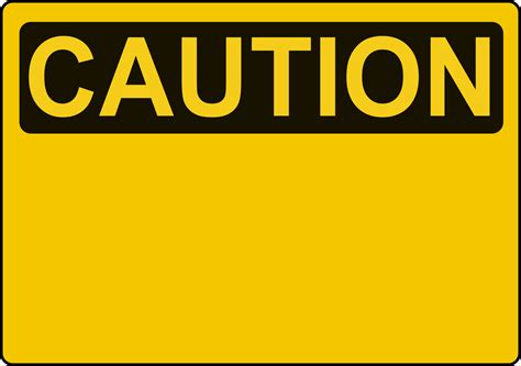 warning sign template word