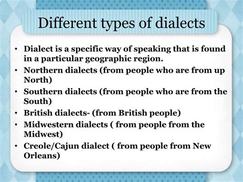 dialect      literature powerpoint