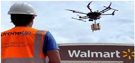 walmart invests  droneup   mile delivery  drones