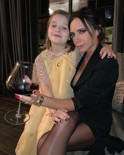 mini posh victoria beckham s daughter harper mimics spice girl mom in pic worldmedicinefoundation