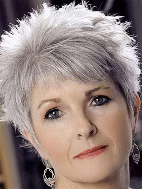 pixie style haircuts  older women