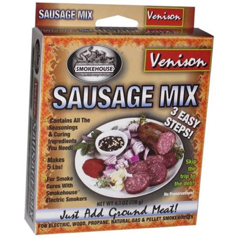 Smokehouse Venison Sausage Seasoning Mix