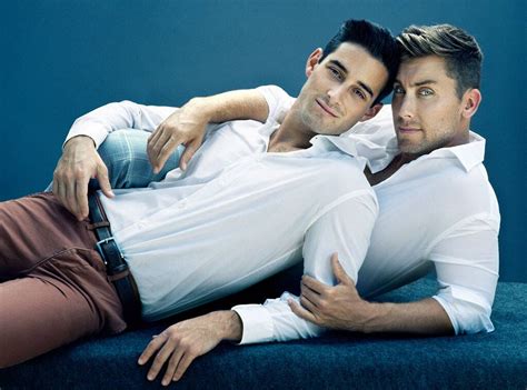 lance bass and michael turchin from same sex celebrity couples e news