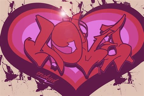 love graffiti  enriquenasution  deviantart
