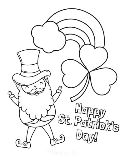 lovely image printable st patricks coloring pages st patrick