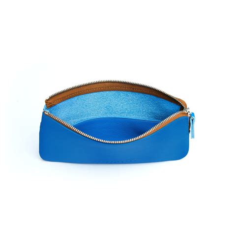 light blue pouch carre royal