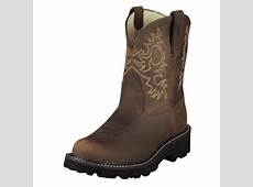 Ariat Womens Fatbaby Original Western Cowgirl Boot Distressed Brown