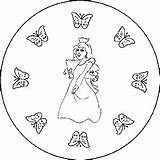 Prinzessin Schmetterlingen Schmetterling Kinder Königin sketch template