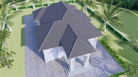 house plans  feet  meter hip roof samhouseplans