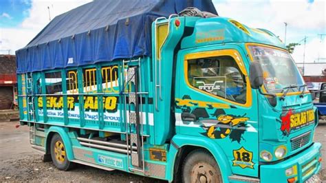 kumpulan modifikasi truck keren  indonesia part  youtube