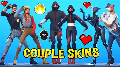 Popular Fortnite Dances With Couple Skins Youtube