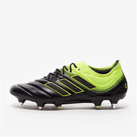 Adidas Copa 19 1 Sg Core Black Solar Yellow Soft Ground Mens Boots