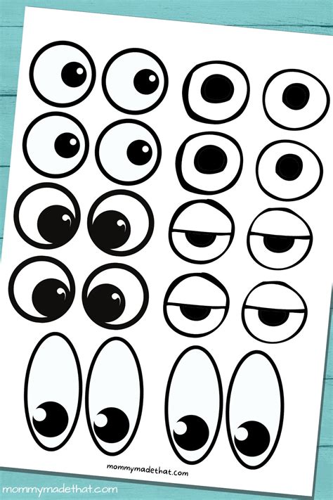 printable eyes template printable form templates  letter