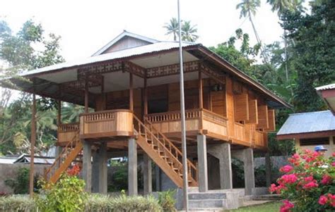 rumah adat sulawesi utara walewangko gambar  penjelasannya adat tradisional