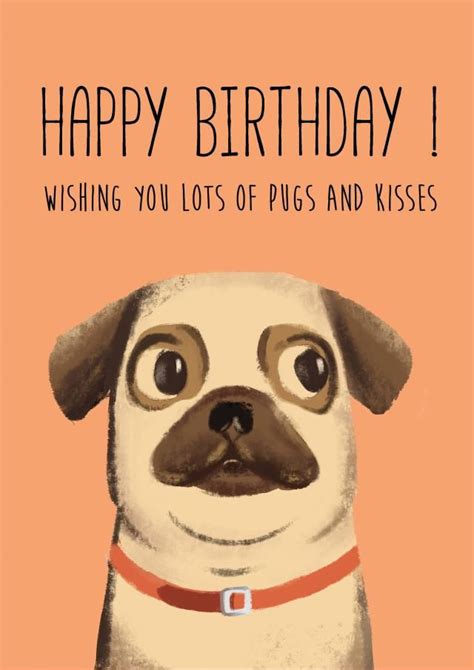 printable dog birthday cards