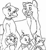 Aristocats Wecoloringpage sketch template