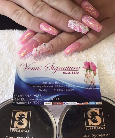 venus signature nails  spa  mckinney venus signature nails