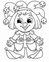 Coloring Pages Clown Para Colorear Girls Girl Barbie Da Payasos Tiptopglobe Dolls Carnaval Panenky Pro Dibujos Print Colorare Clowns Color sketch template