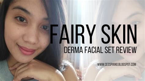 fairy skin derma facial set review cess piano