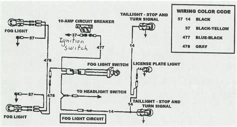 wiring fog lights  summit universal wiring harness ford mustang forum