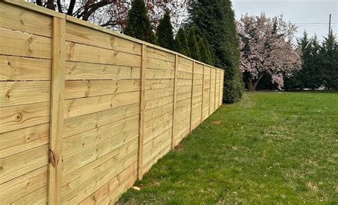 stunning horizontal fence ideas  list