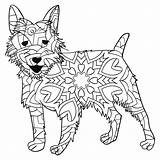 Faciles Terrier Debuda sketch template