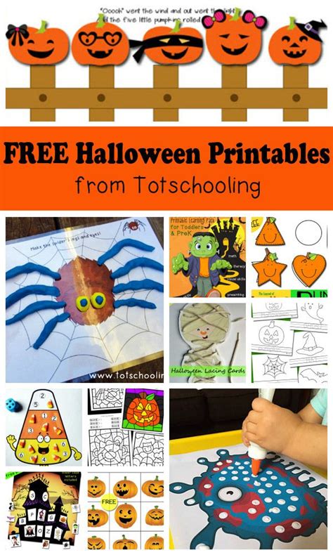 halloween printables  kids halloween preschool halloween