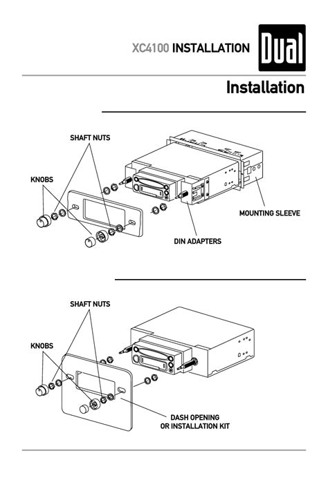 installation xc installation dual xc user manual page