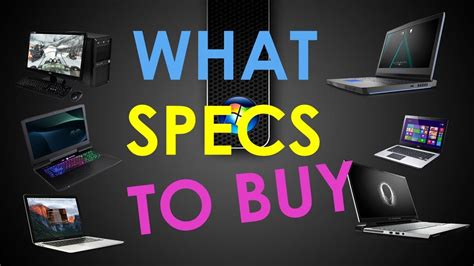 computer specs   buy youtube
