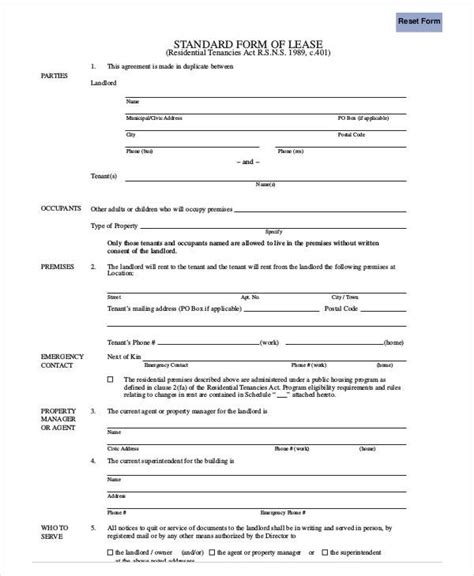 month  month rental agreement template rental agreement templates