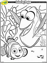 Dory Coloring Pages Baby Kids Print Crayons Crayola Inspirational sketch template