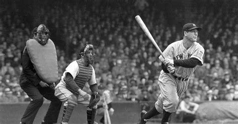 day  yankees history lou gehrig plays  final game