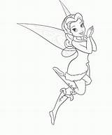 Tinkerbell Coloring Pages Friends Drawing Her Tinker Bell Rosetta Fairy Friend Clipart Disney Silvermist Print Lovely Colouring Kids Drawings Getcolorings sketch template