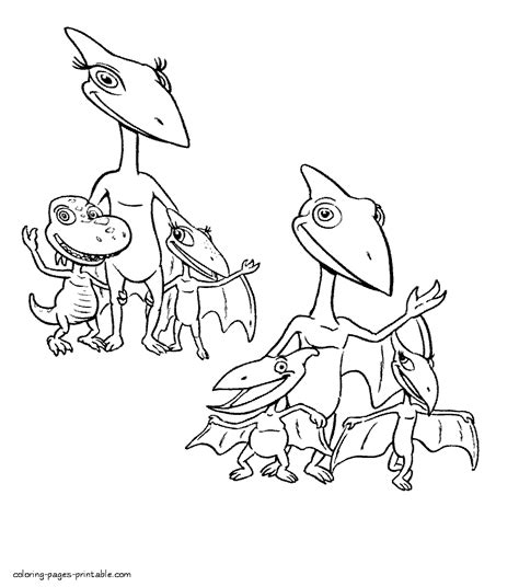 dinosaur family members coloring page coloring pages printablecom