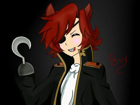 Foxy The Pirate Fox Anime Human By Punkcakeblack On Deviantart