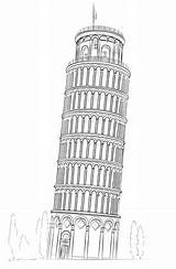 Pisa Torre Inclinada Turm Toren Kolorowanka Leaning Ausmalen Pizie Krzywa Ausmalbilder Minar Supercoloring Dibujar Pakistan Wieza Tutorials Scheve Zeichnen Rumus sketch template
