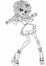 Zombie Coloring Rochelle Dance Pages Goyle Elfkena Printable Deviantart sketch template